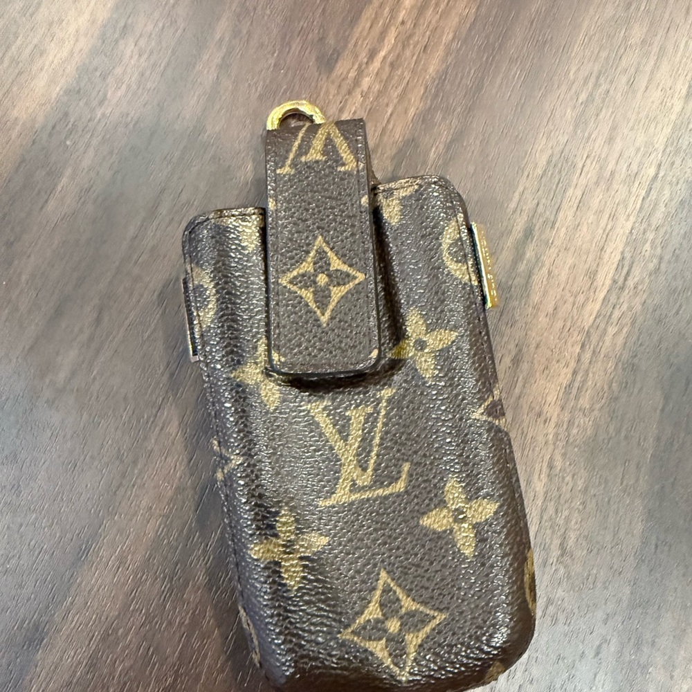 Louis Vuitton Brown Monogram Holster Clip